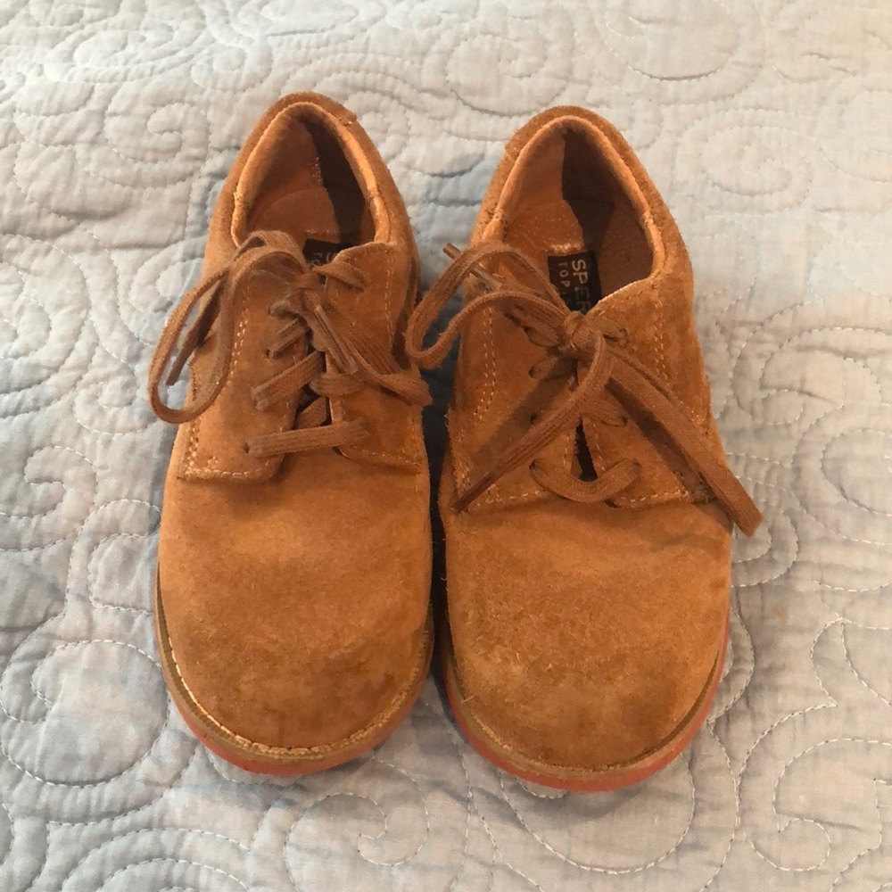 Toddler/Little Boys Suede Buck Shoes